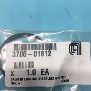 2 AMAT 3700-01812 Oring ID 1.975 CSD .210 Kalrez - Equipo y Piezas de Semiconductores de Confianza de Marca Global - Product Image 3