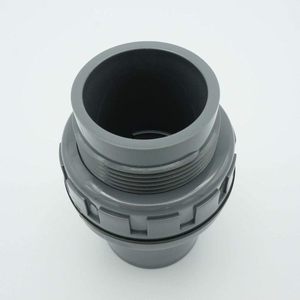 ปลั๊กไฟแบบผ่านผนัง PVC ชนิดตรง รุ่น Kansaikako Simple Piping Layout ขนาด 30A พร้อมน็อต ไม่มีปะเก็น ผลิตในญี่ปุ่น - Product Image 2