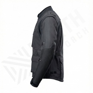 Veste de moto en cuir véritable pour homme de qualité supérieure, nouvelle arrivée, vestes de moto d'hiver, protections amovibles, personnalisables - Product Image 3