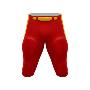 Pantalons rembourrés de football américain en gros, bas de tenue de football personnalisés sublimés, extensibles, anti-humidité, à compression pour le sport - Product Image 6