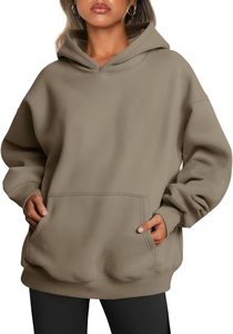 Nouveau sweat à capuche imprimé floral unisexe, coupe ample, tricoté en polyester, décontracté, pour le printemps, avec poches, respirant - Product Image 5