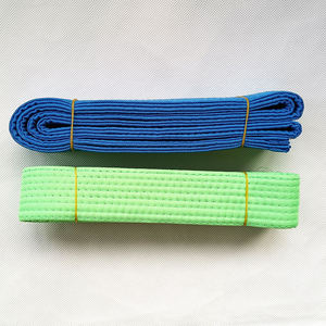 Ceinture de Taekwondo de haute qualité, ceinture d'arts martiaux colorée, ceinture de Judo, ceinture de Karaté, ceintures BJJ multicolores personnalisées, personnalisation de ceintures BJJ, OEM ODM - Product Image 3