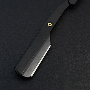 Fine Finishing Classic Design Stainless Steel Straight Shaving <b>Razor</b> Single Blade Custom Logo Stock High Quality Body & Face Use - Product Image 5