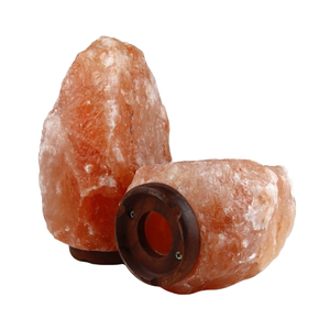 Lampe en sel rose de l'Himalaya naturel sculptée en forme d'œuf, étanche, décoration d'intérieur, mariage, emballage personnalisé, plusieurs modèles - Product Image 1