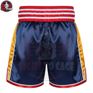 กางเกงชกมวย FIGHT CAGE GEARS รุ่น Comfort Fit สกรีนโลโก้ได้ คุณภาพพรีเมียม น้ำหนักเบา ขายส่ง OEM ODM ผ้าโพลีเอสเตอร์ระบายอากาศดี สำหรับฤดูใบไม้ร่วง - Product Image 2
