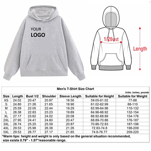 Sudadera con Capucha para Hombre, Negra y Borgoña, Corte Regular, Informal, de Forro Polar, 100% Algodón, Impermeable, Cortavientos, con Bolsillo, Tejida, 320g, para Invierno - Product Image 4