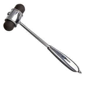 Marteau de percussion manuel Dejerine en acier inoxydable, outil de diagnostic neurologique pour test de réflexe, manche de 8 pouces, certifié CE Classe I - Product Image 5