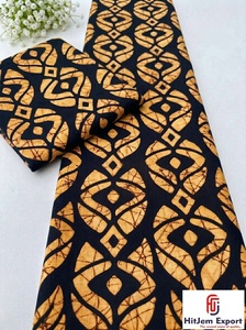 Tissu Premium Double Face Occultant Imprimé Wax Africain 100% Coton pour Robe Ankara – Fabricant OEM ODM Personnalisé - Product Image 6