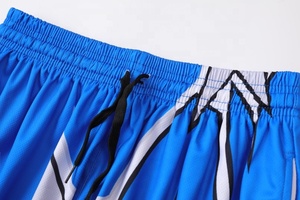 Pantalones cortos de poliéster con estampado personalizado, 5 pulgadas, para entrenamiento, baloncesto, correr, gimnasio - Product Image 4