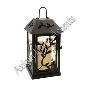 Axiom Home Accents Chic fait à la main moderne ensemble d'accent de noël minimaliste luxe bougeoirs en bois lanternes pots pour la maison - Product Image 5