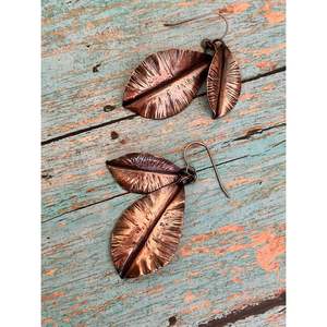 Bijoux de luxe écologiques de qualité supérieure, fabriqués à la main, modèle 6, en cuivre et laiton durables, pour les fêtes, design exclusif - Product Image 2