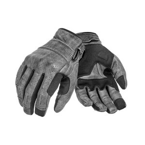 Gants de moto en cuir personnalisés avec protection de la paume, coupe-vent, haute qualité, fournisseur de gants de moto en cuir - Product Image 1