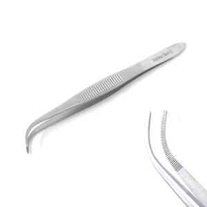 Pinzas Quirúrgicas Dentales Semken Taylor Curvas de Alta Calidad, Pinzas de Disección y Aplicación, Acero Inoxidable, Aprobadas por la CE, Venta al Por Mayor - Product Image 2