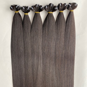 100% ต่อผมมนุษย์เวียดนามสีดำธรรมชาติมัดผมตรงหนา100% - Product Image 3