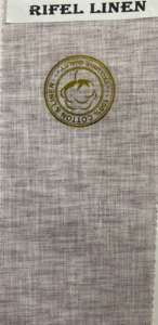 Tela de Camisería de Mezcla de Algodón y Lino de Alta Calidad, 58 Pulgadas, Tejido Refil, Teñido Liso, para Confección de Ropa para Hombre y Mujer - Product Image 3