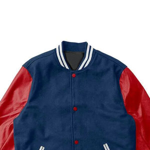Veste universitaire pour homme la plus vendue avec service OEM, vente en gros de vestes universitaires multicolores pour homme - Product Image 4