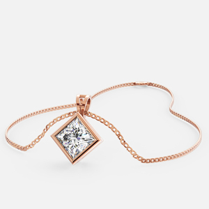 Pendentif en diamant taille princesse de 2,00 carats - Product Image 3