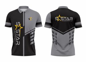 Camiseta Polo para Hombre Fórmula E, Transpirable, de Secado Rápido, Manga Corta, para Ciclismo, Automovilismo F1, Motociclismo - Product Image 2