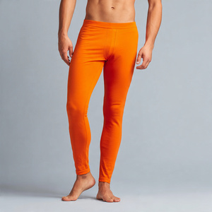 Collants de compression à haute élasticité pour une seule jambe, leggings de sport pour hommes anti-humidité, pantalon de base respirant pour l'entraînement - Product Image 5