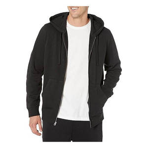 Sweat à capuche zippé vintage en coton, le plus vendu pour l'hiver, avec broderie personnalisée en molleton brossé de haute qualité, unisexe - Product Image 4