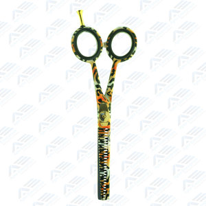 ชุดกรรไกรตัดผม5.5นิ้วชุดกรรไกรตัดผมและกรรไกรซอยผมใบมีดสแตนเลสเครื่องมือความงาม - Product Image 4