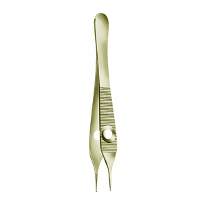 Pinzas para Tejidos Adson Rectas 1x2 Dentadas 120mm Instrumento Quirúrgico de Acero Inoxidable Alemán de Alta Calidad Manual con Certificación CE - Product Image 3