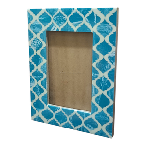 Álbumes de Fotos de Madera Hechos a Mano de Diseño Clásico, Accesorios de Resina Hechos a Mano en Blanco y Azul Cielo, para Bodas, Cumpleaños, con Logotipo Personalizado - Product Image 2