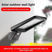 Nouvelle Lampe Solaire LED Extérieure pour Clôture de Jardin, Cour, Maison de Campagne, avec Télécommande, Lumière Blanche et Jaune, Capteur de Lumière, Lampadaire