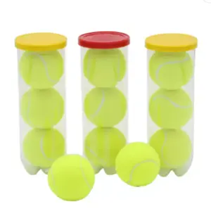 Tubo de Pelotas de Pádel de Fieltro de Lana Natural de Alta Calidad con 45% de Caucho, 65 mm de Diámetro, 38 g de Peso, Presurizadas para Uso en Partidos/Competiciones - Product Image 1