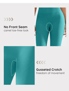 ชุดออกกำลังกายสำหรับผู้หญิง เสื้อผ้ากีฬาขายส่งแบบกำหนดเอง กางเกงเลกกิ้งระบายอากาศได้ดี เสื้อชั้นในออกกำลังกาย กางเกงขาสั้น ชุดโยคะ ชุดฟิตเนสสำหรับผู้หญิง - Product Image 3