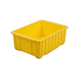 OEM Custom Eco-Friendly PP Plastic Solid <b>Stackable</b> <b>Storage</b> Crate & Retail Supply <b>Box</b> - Product Image 1