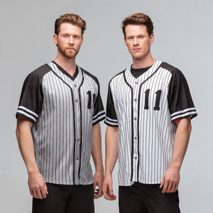 Camisetas de Béisbol con Logotipo Personalizado Más Vendidas, Uniformes Deportivos Sublimados para Hombre, que Absorben la Humedad - Product Image 1