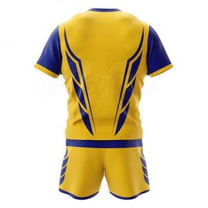 Uniforme de rugby personnalisé avec logo, respirant, prix raisonnable, vente en promotion - Product Image 3