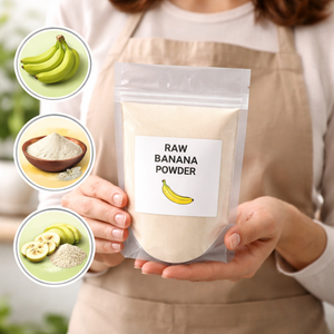 SEEDS-4 Polvo de Plátano Liofilizado Orgánico Premium 100% de Grado Alimenticio |   24 meses de duración, venta al por mayor a granel, calidad de exportación, India - Product Image 2
