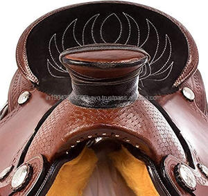 Selles Western Roping Ranch Wade en cuir ensemble de selles Western Dressage selles pour chevaux cavalier Portable avec logo personnalisé - Product Image 2