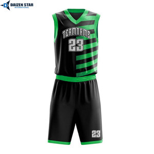 V-Neck Basketball Jersey Sleeveless Black Teal Solid Plaid Sublimated Moisture Wicking Polyester Elastic Waist Athletic Fit - Product Image 3