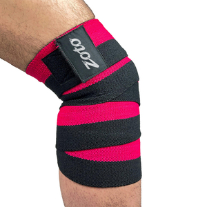 Bandes de Compression Élastiques Personnalisées pour Genoux de Powerlifting avec Logo – Sangles de Soutien pour Squat et Haltérophilie – Fournisseur Direct d'Usine - Product Image 5