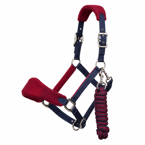 Licol de cheval réglable en nylon souple, couleur personnalisée, modèle 2026, pour l'entraînement, vente directe usine, prix abordable - Product Image 3