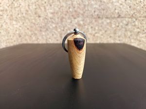 Porte-clés en bois personnalisé, gravure laser, logo gravé en gros, fournisseur de cadeaux promotionnels, porte-clés en bois élégant - Product Image 3