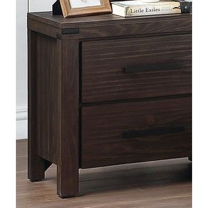 Solidwood Simple Nightstand <b>Drawers</b> for Bedroom Bed <b>Side</b> <b>Table</b> Furniture - Product Image 6
