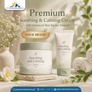 Crema para el Cuidado de la Piel con Centella y Pantenol para el Cuidado Facial Diario OEM ODM Marca Privada (20g 30g 50g) - Product Image 3