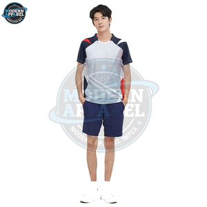 ชุดเทนนิสขายดี ผ้าโพลีเอสเตอร์ แบบใหม่สั่งทำได้ ระบายอากาศได้ดีและสวมใส่สบาย - Product Image 6