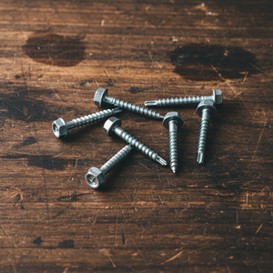 B2B Bulk Supply Inch System Hex Washer Head <b>Screws</b>-High Quality <b>Galvanized</b> Carbon Steel Class 4.8 & 6.8 Coarse Thread Fasteners - Product Image 6