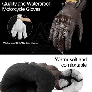 Guantes de Carreras de Cuero de Alto Rendimiento, Diseño Ligero, Agarre Mejorado, Estabilidad, Absorción de Humedad, Transpirables y Duraderos para Deportes - Product Image 4