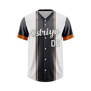 Camiseta de Béisbol con Botones para Hombre y Mujer, Manga Corta, Estilo Hip Hop, Ropa Deportiva con Estampado Técnico - Product Image 1