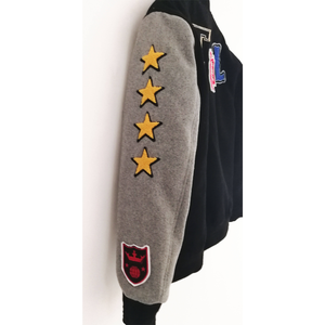Veste varsity slim fit pour homme Elite Performance |   Veste d'hiver respirante et à séchage rapide en polyester/coton - Product Image 4