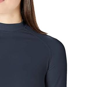 T-shirt de surf personnalisé pour femme avec logo, protection UV, anti-éruption cutanée, respirant, UPF50+, séchage rapide, haut de compression – Direct Usine - Product Image 5