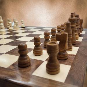 Custom Handcrafted Modern Wooden <b>Chess</b> Board Eco-Friendly Portable Handmade Polished Customized Shape Home Wedding Decor & Gift - Product Image 3