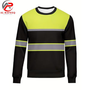 Nueva Llegada 2026 Sudadera para Hombre al por Mayor, Cuello Redondo, Alta Visibilidad, Reflectante, Sudadera de Invierno de Forro Polar para Hombre y Mujer - Product Image 1