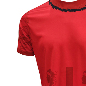 Custom Sublimated Men's Short Sleeve Soccer Jersey OEM Breathable Polyester Quick Dry Teamwear Club <b>Match</b> Training Wholesale - Product Image 3